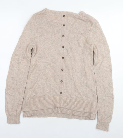 Womens UK Size 8 Monsoon Beige Pullover Jumper