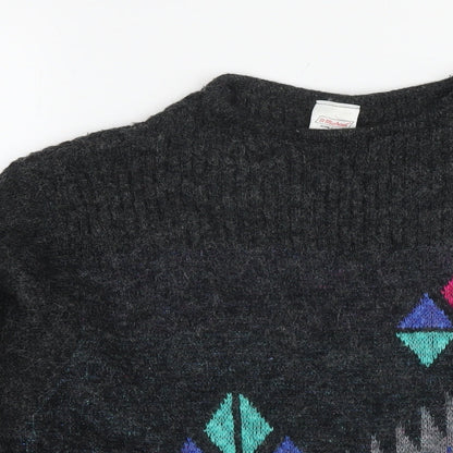 Womens UK Size 12 St Michael Grey Pullover Jumper
