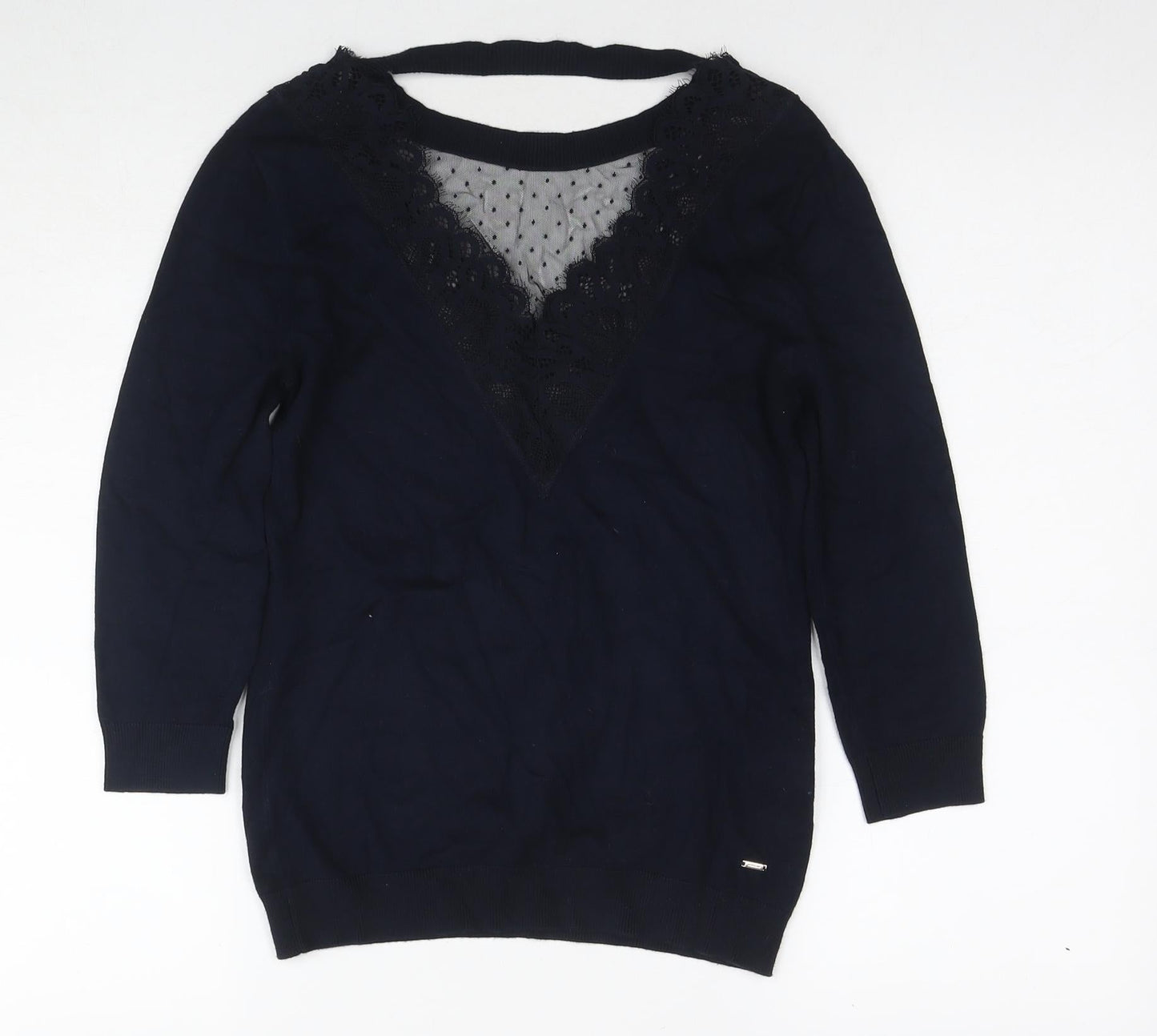 Womens UK Size XS Morgan Blue Pullover Jumper