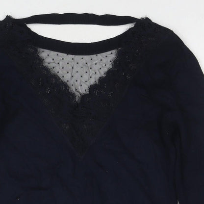 Womens UK Size XS Morgan Blue Pullover Jumper