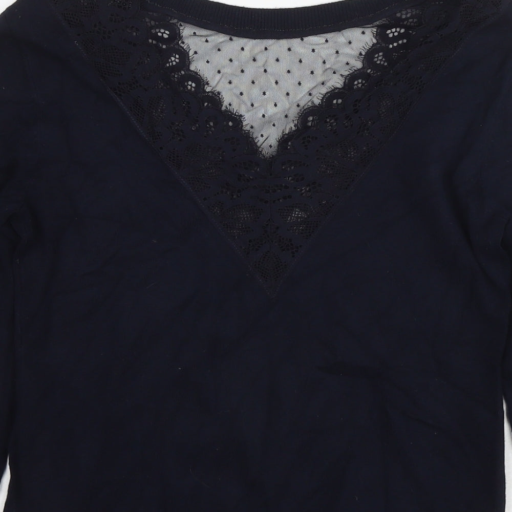 Womens UK Size XS Morgan Blue Pullover Jumper