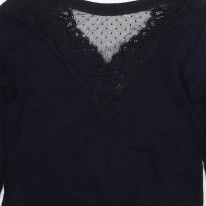 Womens UK Size XS Morgan Blue Pullover Jumper
