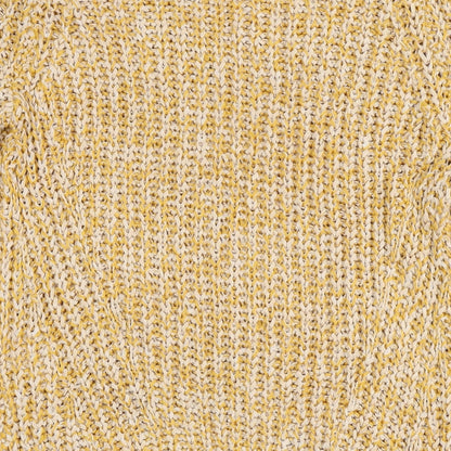 Womens UK Size M H&M Yellow Pullover Jumper