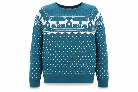Womens UK Size L LOFT Blue Pullover Jumper