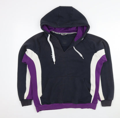 Kukri Womens Multicoloured Geometric Cotton Pullover Hoodie Size 18 Pullover
