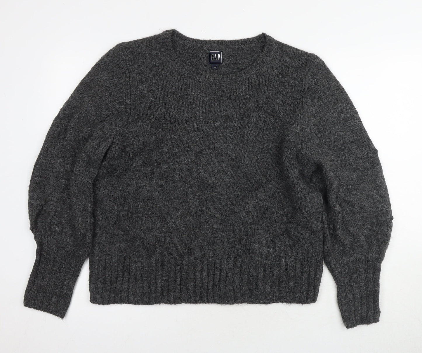 Womens UK Size L Gap Grey Pullover Jumper