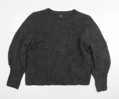 Womens UK Size L Gap Grey Pullover Jumper