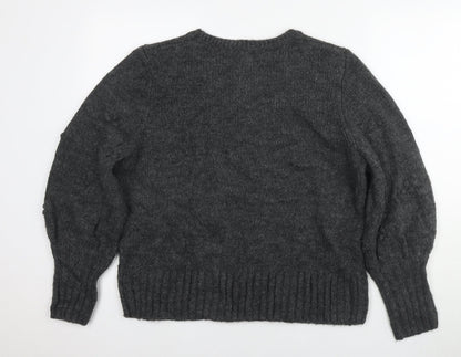Womens UK Size L Gap Grey Pullover Jumper
