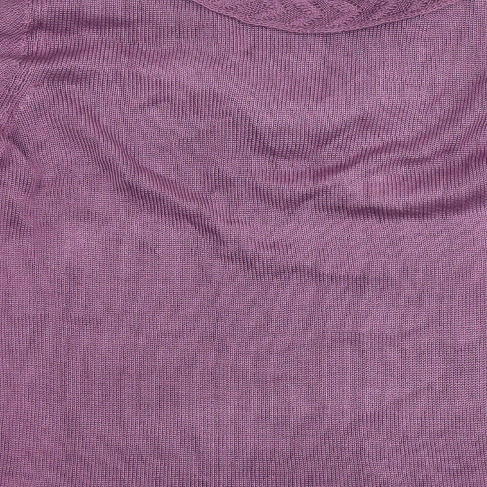 Womens UK Size 18 Charmance Purple Pullover Jumper