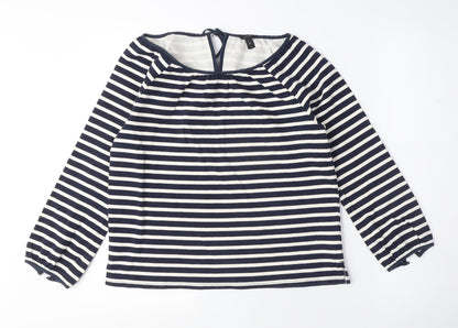 Womens UK Size XS J.CREW Multicoloured Basic Blouse