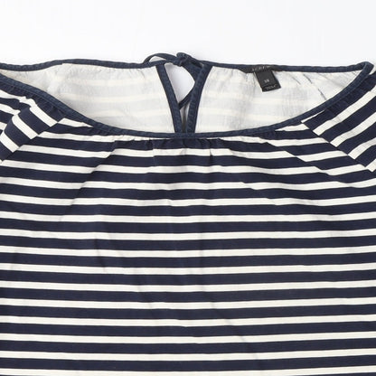 Womens UK Size XS J.CREW Multicoloured Basic Blouse