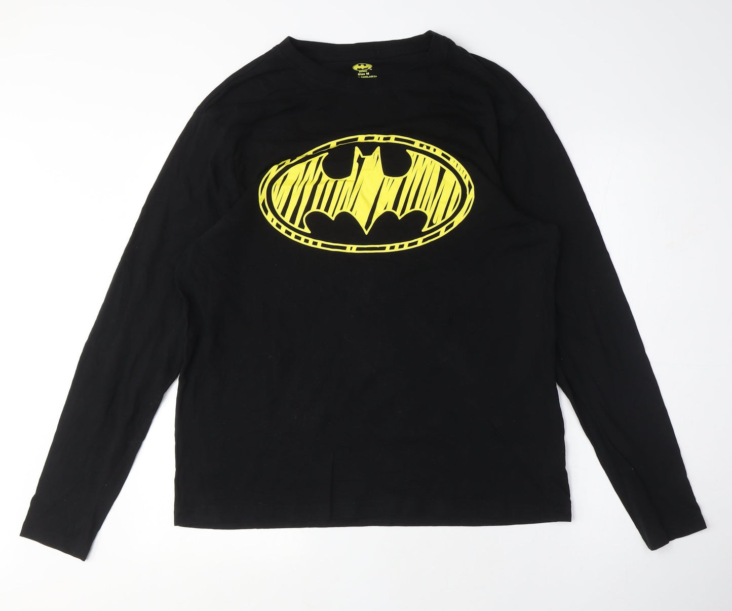 Mens UK Size M Batman Black  T-Shirt