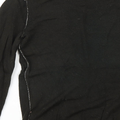 Gap Womens Brown Round Neck Wool Pullover Jumper Size M