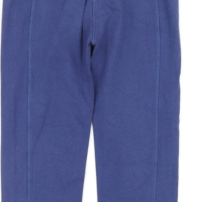 Asquith Womens Blue Cotton Carrot Leggings Size XS L27 in