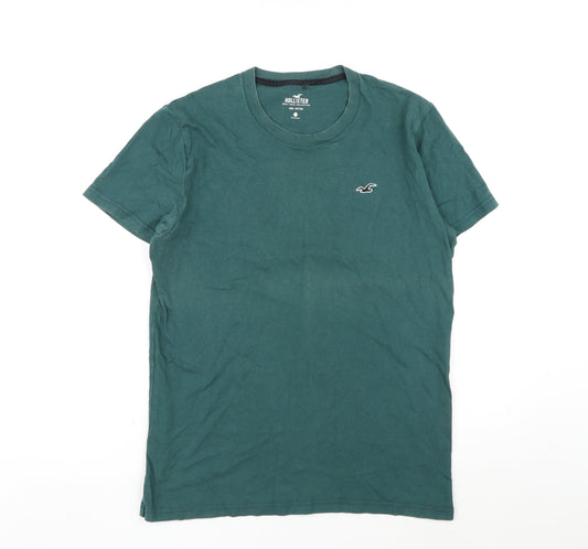 Mens UK Size S Hollister Green  T-Shirt