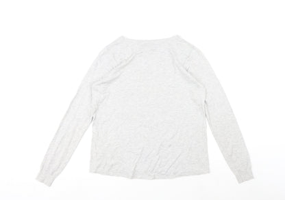Womens UK Size 14 RJR.John Rocha Grey Pullover Jumper