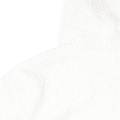 Gilly Hicks Womens White Jacket Size L Zip