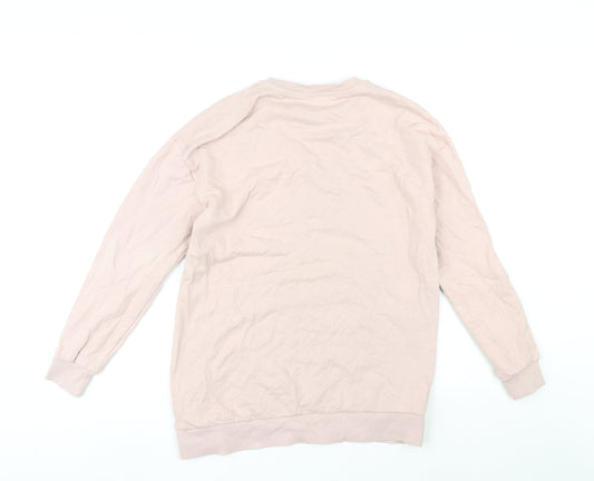 Womens UK Size 10 ASOS Pink Pullover Sweatshirt