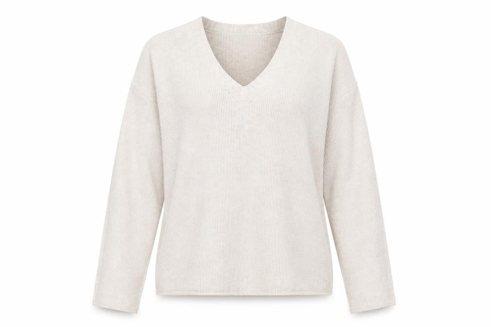 Womens UK Size M Marks and Spencer Beige Pullover Jumper