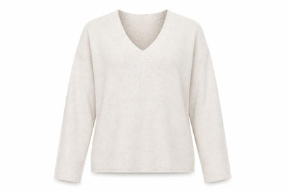 Womens UK Size M Marks and Spencer Beige Pullover Jumper