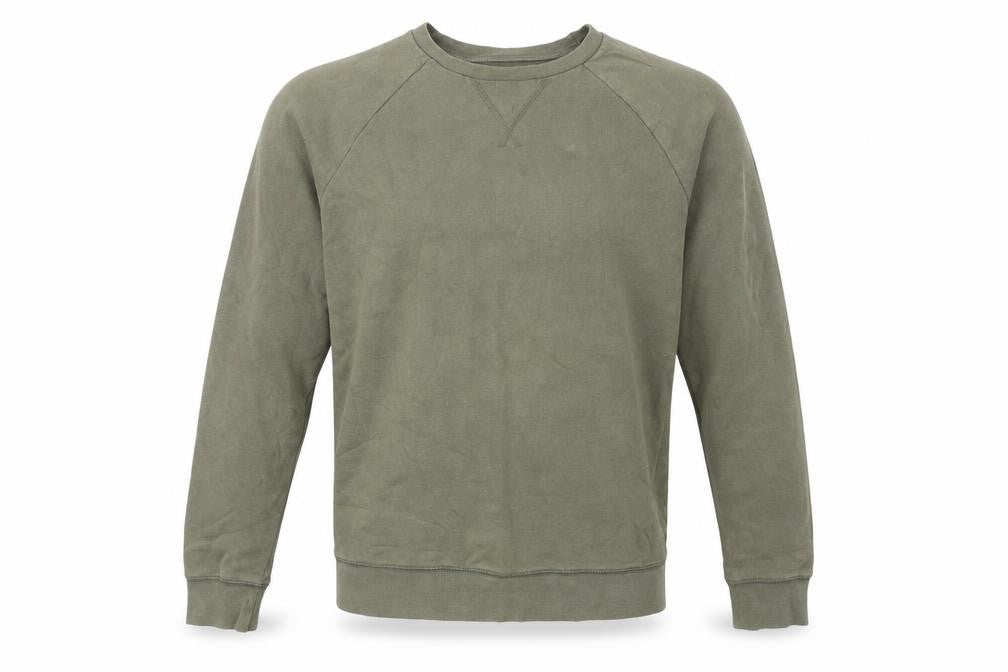 Mens UK Size M Topman Green Pullover Sweatshirt