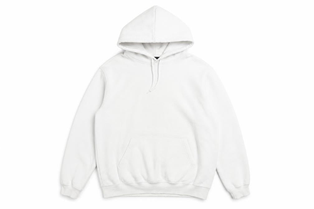 Mens UK Size S H&M White Pullover Hoodie
