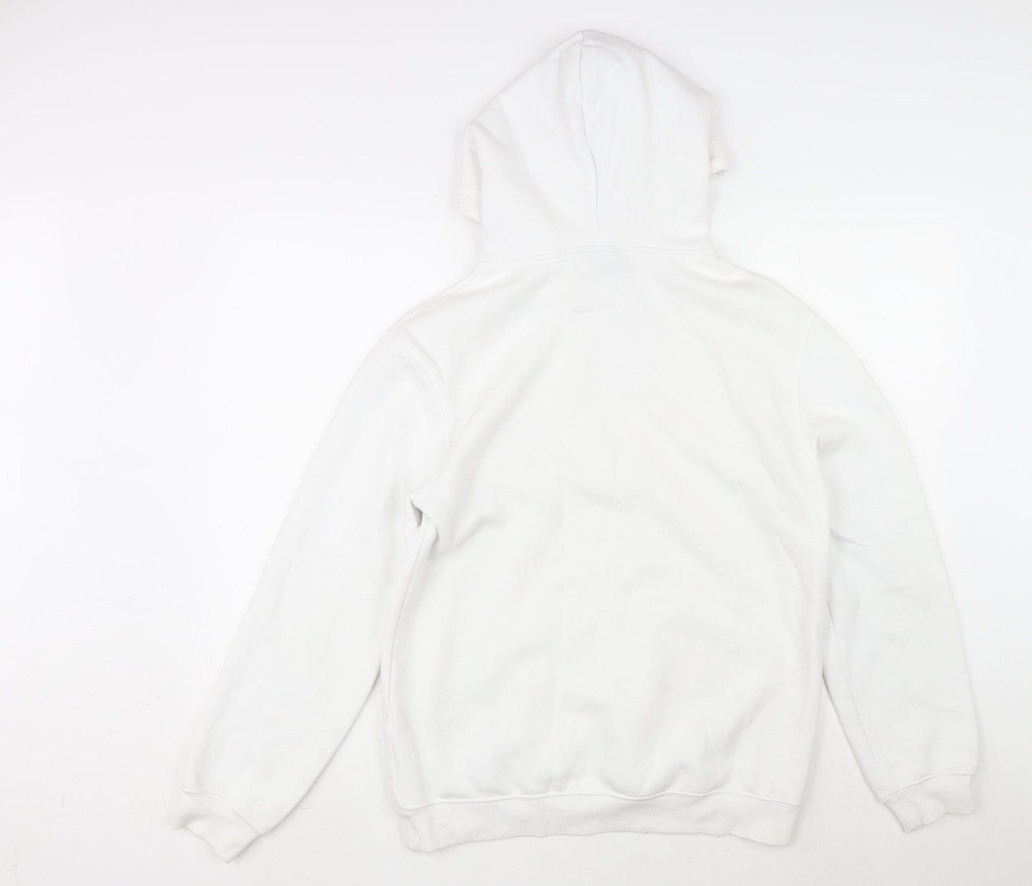 Mens UK Size S H&M White Pullover Hoodie