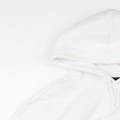 Mens UK Size S H&M White Pullover Hoodie