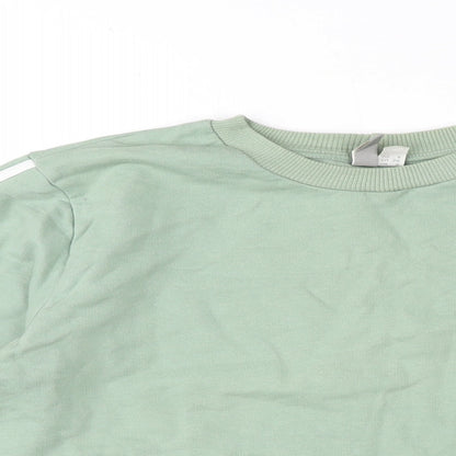 Womens UK Size 8 ASOS Green Pullover Sweatshirt
