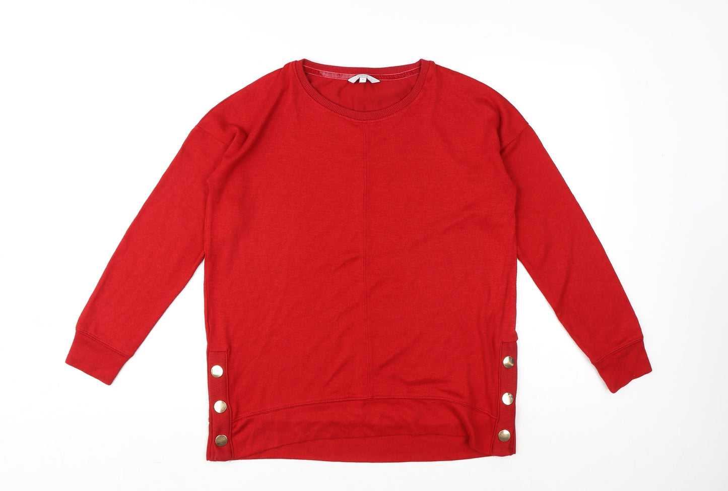 Womens UK Size 12 NEXT Red Pullover Jumper