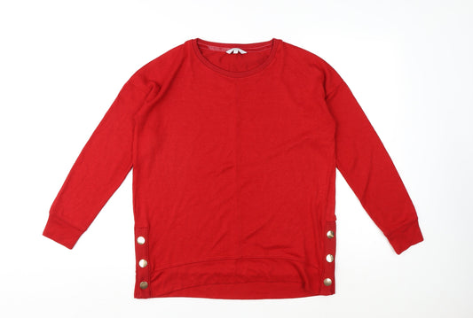 Womens UK Size 12 NEXT Red Pullover Jumper