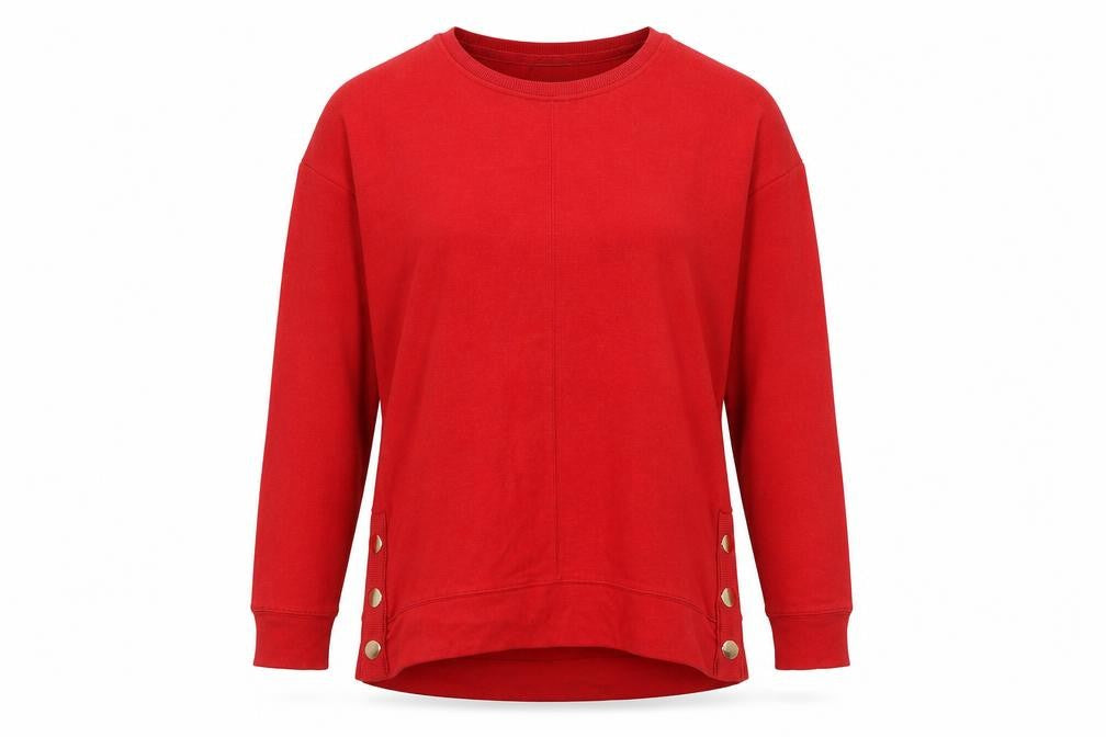 Womens UK Size 12 NEXT Red Pullover Jumper
