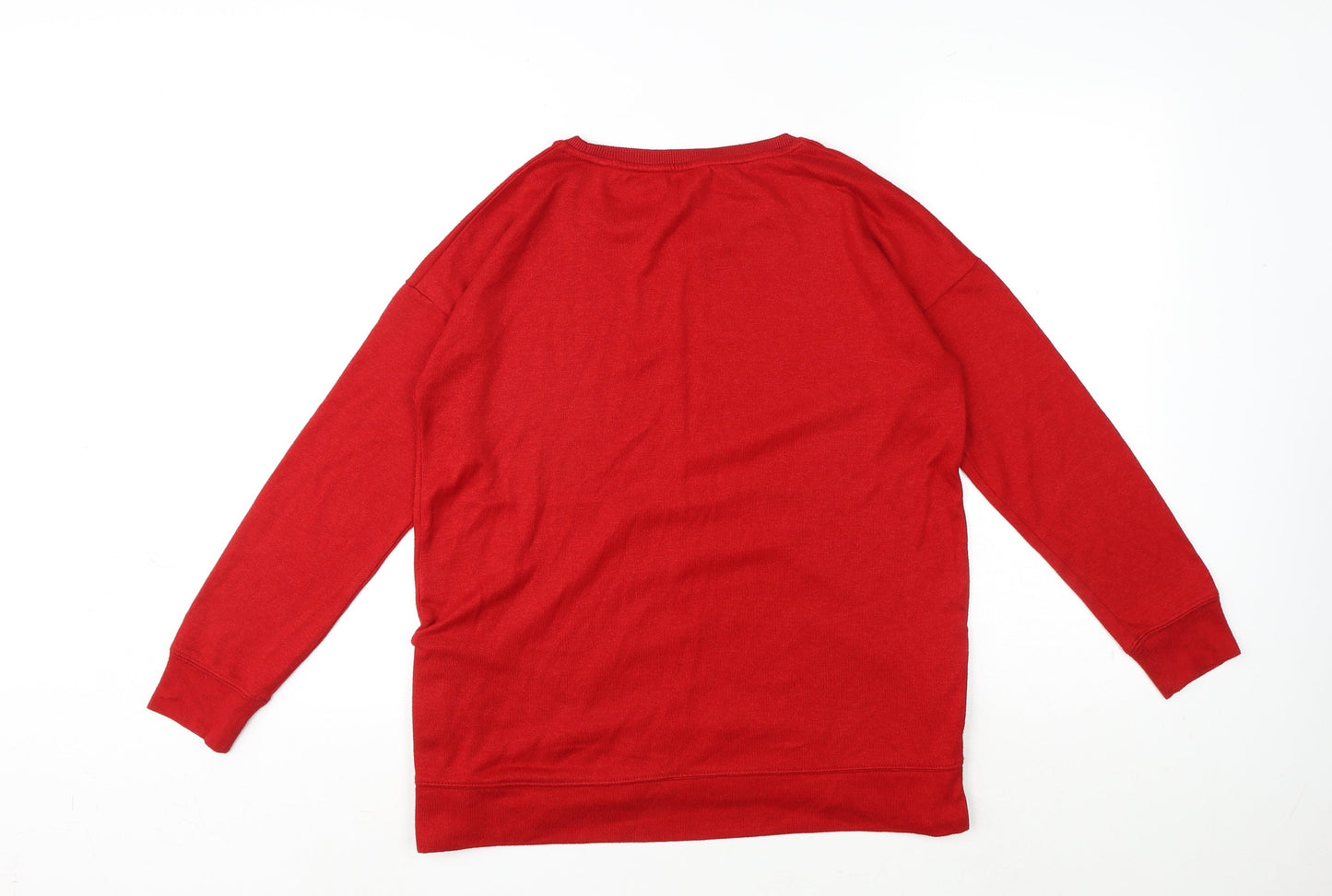 Womens UK Size 12 NEXT Red Pullover Jumper