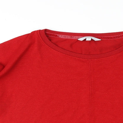 Womens UK Size 12 NEXT Red Pullover Jumper