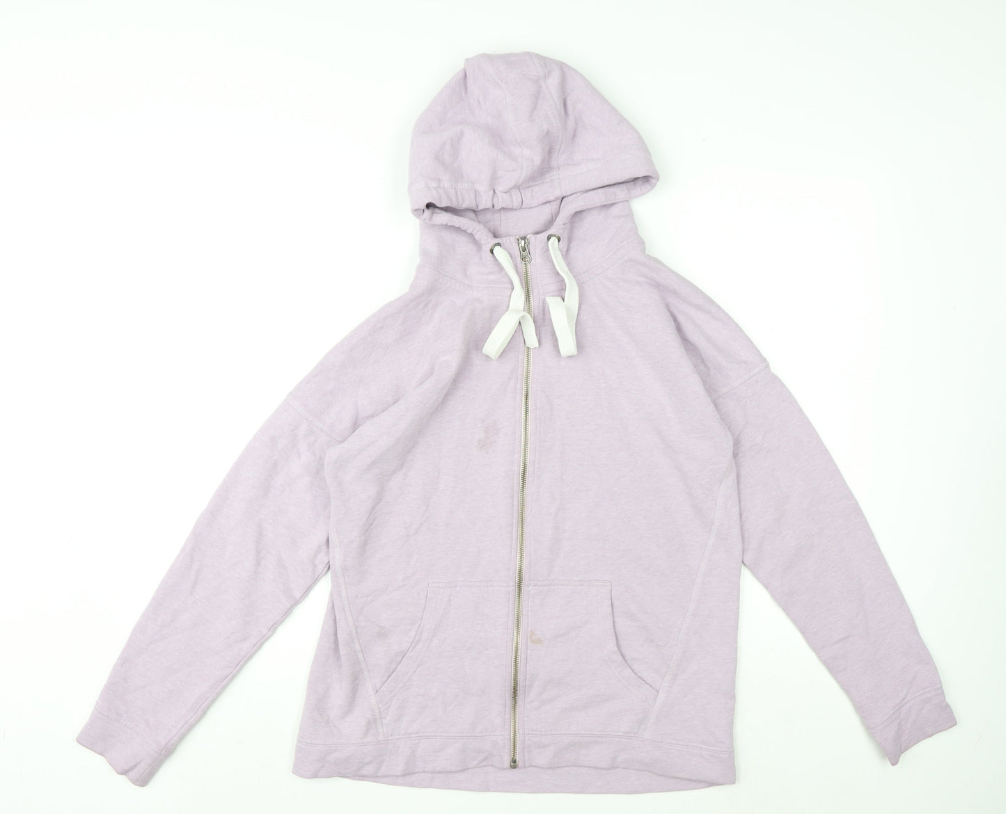 Womens UK Size 10 NEXT Purple Full Zip Hoodie