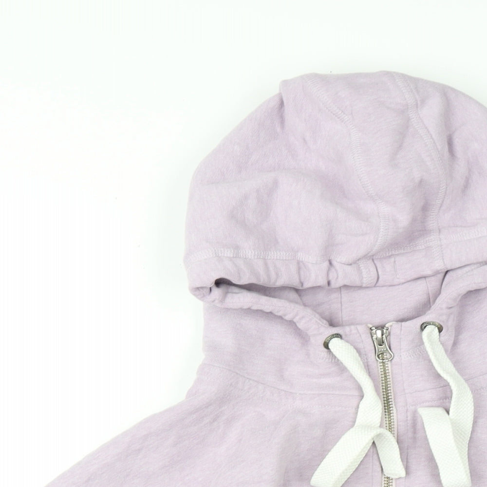 Womens UK Size 10 NEXT Purple Full Zip Hoodie