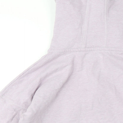 Womens UK Size 10 NEXT Purple Full Zip Hoodie