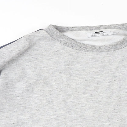 Topman Mens Grey Cotton Pullover Sweatshirt Size XL