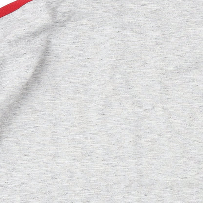 Topman Mens Grey Cotton Pullover Sweatshirt Size XL