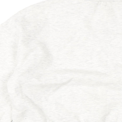 H&M Womens Grey Cotton Pullover Sweatshirt Size XS Pullover - Etonnante