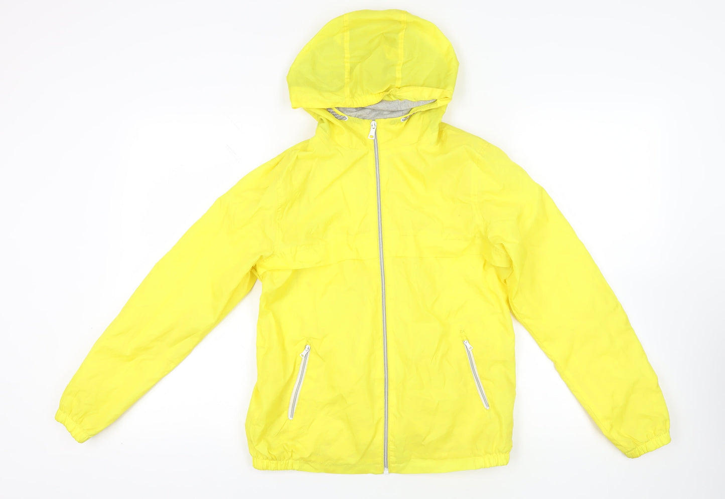 Yellow Marks and Spencer Hooded Windbreaker Jacket 13-14