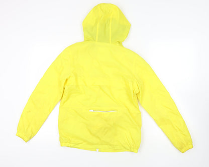 Yellow Marks and Spencer Hooded Windbreaker Jacket 13-14