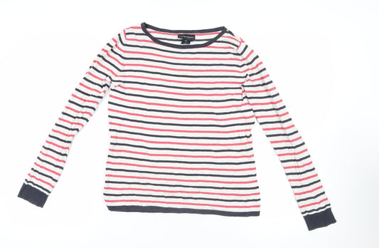 Cynthia Rowley Multicoloured Striped Pullover Jumper M