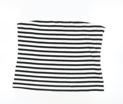 Womens UK Size XL Marks and Spencer Black Cropped Tank