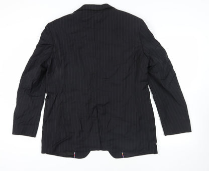 Mens UK Size 44 Marks and Spencer Regular Black Suit Jacket