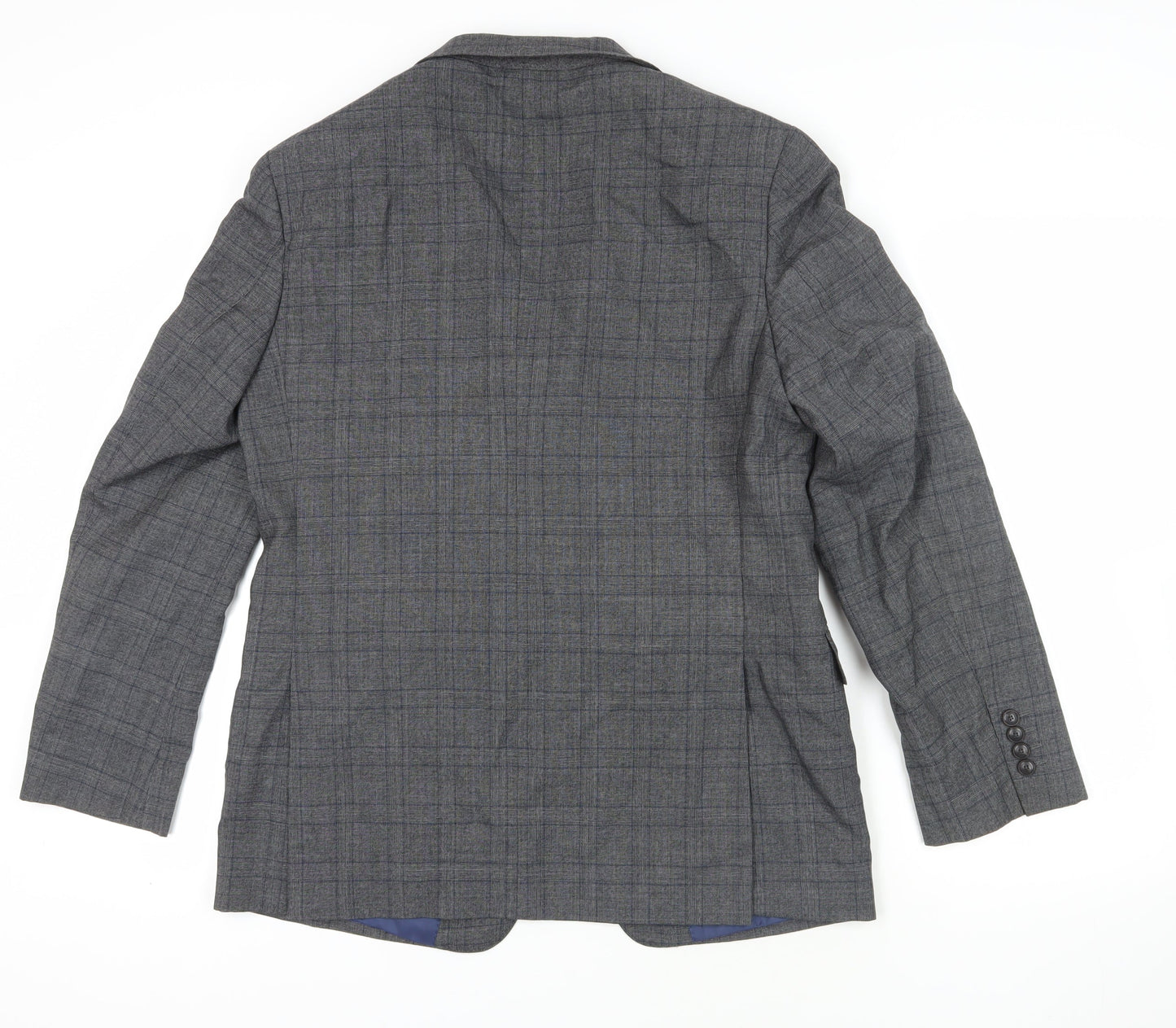Mens UK Size 40 Marks and Spencer Regular Grey Suit 2 Piece