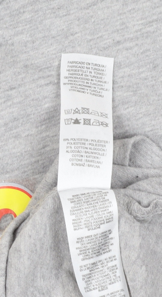 Toy Story Grey T-Shirt M Unisex Casual Movie Print