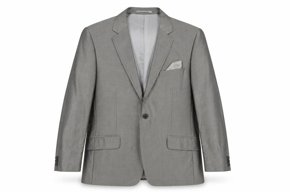 Mens UK Size 42 Fellini Regular Grey Suit Jacket