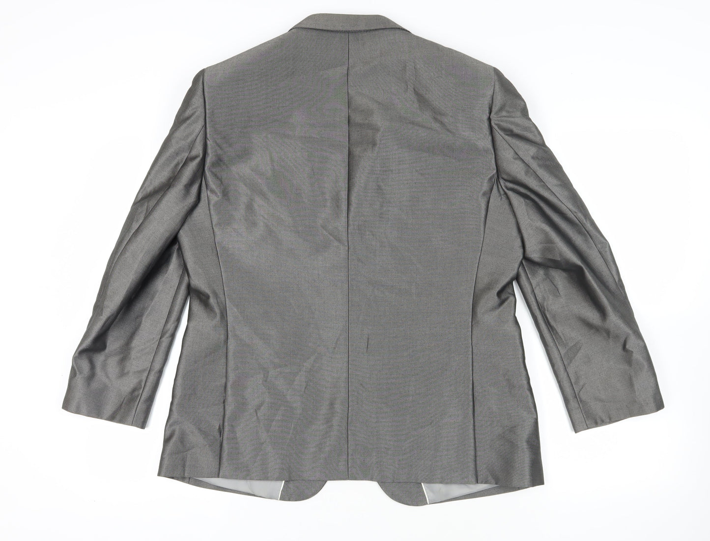 Mens UK Size 42 Fellini Regular Grey Suit Jacket