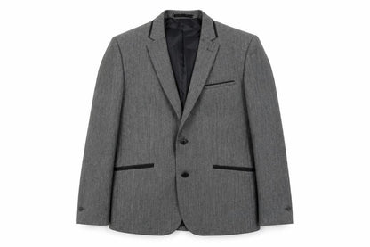 Mens UK Size M Fellini Regular Grey Suit Jacket